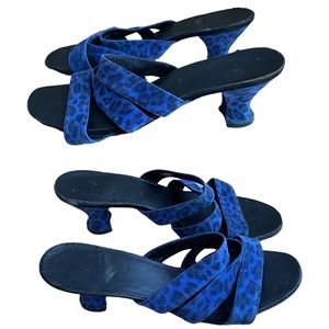 Vintage Italian Suede Sandals